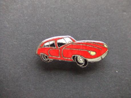 Jaguar E-Type Series 2 (2+2) bouwjaar tussen 1968 - 1970 rood model